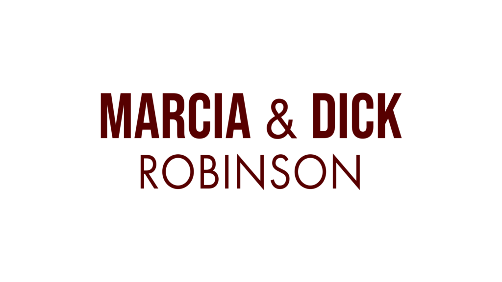 Marcia & Dick Robinson logo