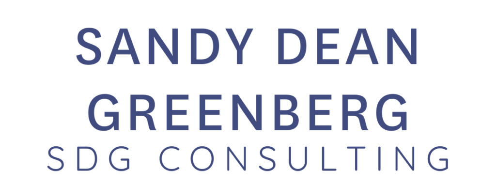 Sandy Dean Greenberg, SDG Consulting logo